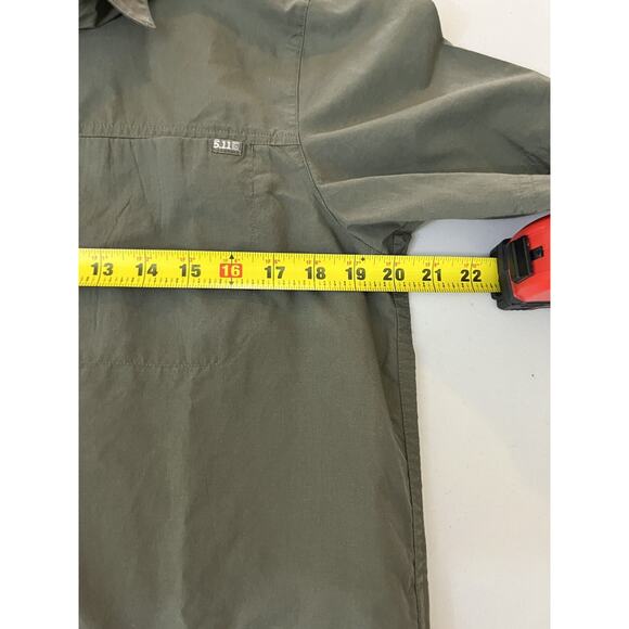 511 Tactical Button Down Shirt S Office Outdoor Hike Travel Performance Utility - Picture 13 of 14